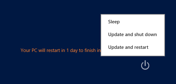 Процедура установки обновления в Windows 8