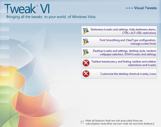 TweakVI: Visual Tweak