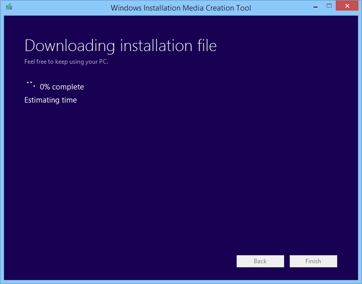 Windows Install Media Creation Tool