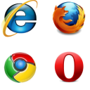 Логотипы интернет-браузеров
