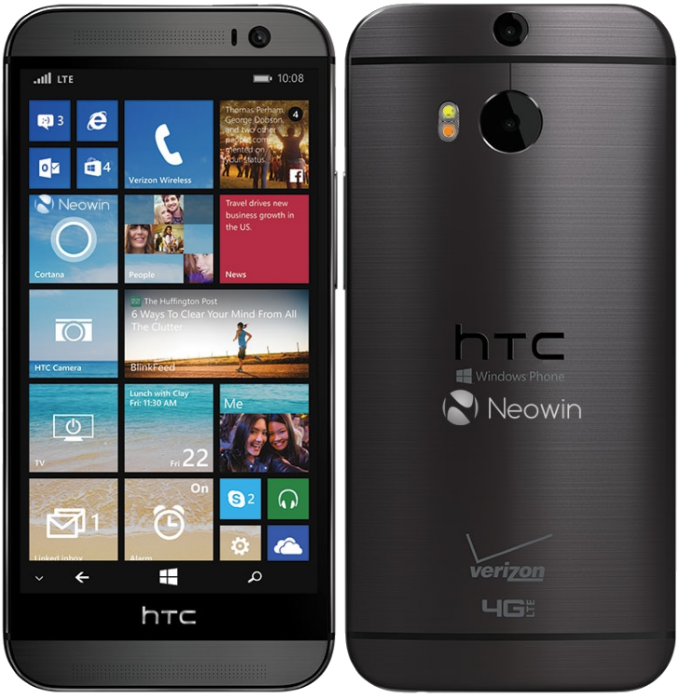 Первый официальные фото HTC One W8