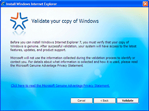 Проверка легальности копии Windows средствами установщика