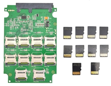 Micro SD drive maker