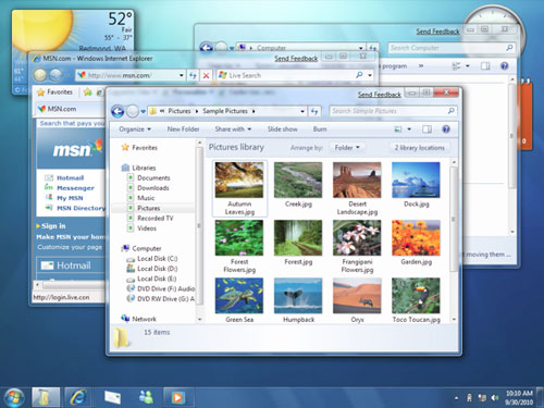   Windows 7 –       