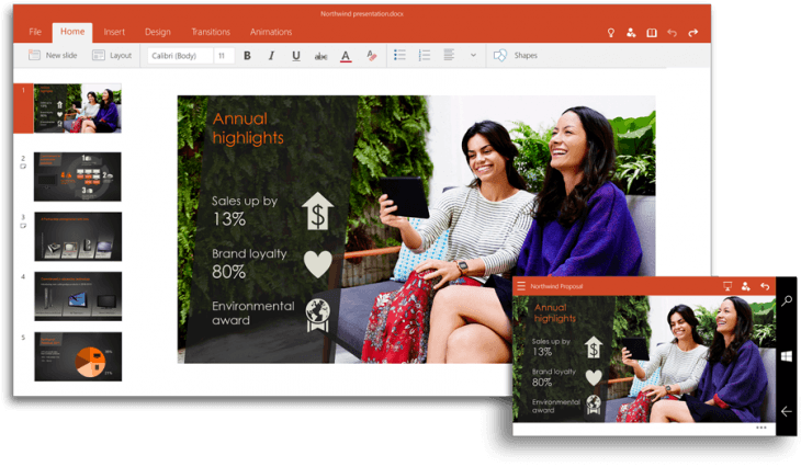 Microsoft PowerPoint 2015