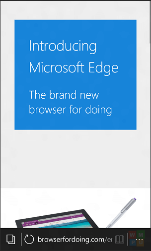 Скриншот Windows 10 Mobile buld 10166