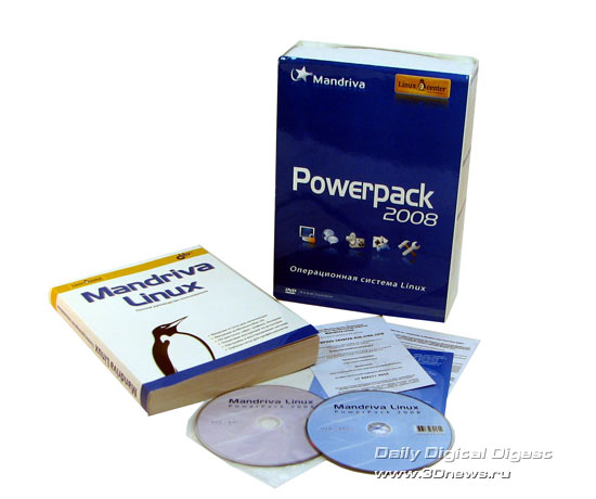 Комплектация коммерческого варианта Mandriva Powers Pack