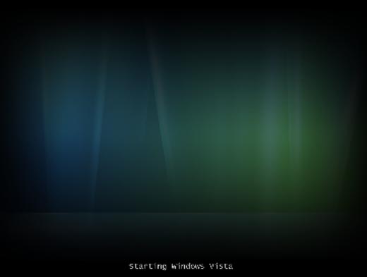 Новый загрузочный экран Windows Vista