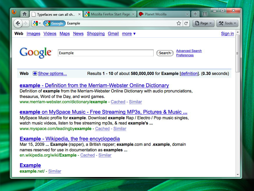 �������� Firefox 4