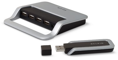 Cable free USB Hub