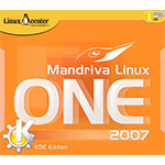 CD коробка дистрибутива Mandriva One 2007
