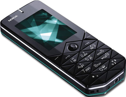 В оформлении Nokia 7500 Prism использовались стеклянные элементы 
